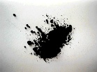 A small pile of soot